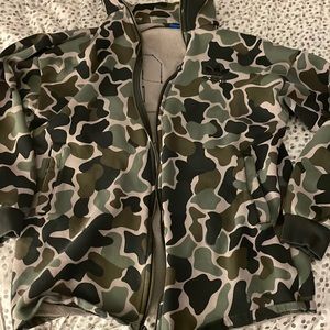 Adidas fleece zip up